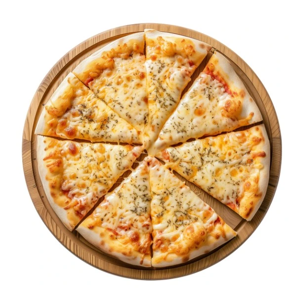 Delicious Cheese Pizza at Star 6 Pizza in Richmond, BC